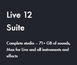 Ableton Live 12 Suite Edu License